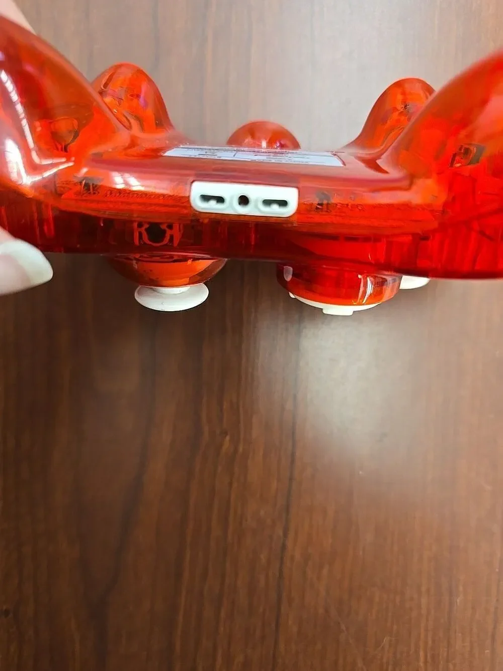 Xbox 360 Rock Candy Wired Controller Clear, Stormin' Cherry Red(Controller Only)